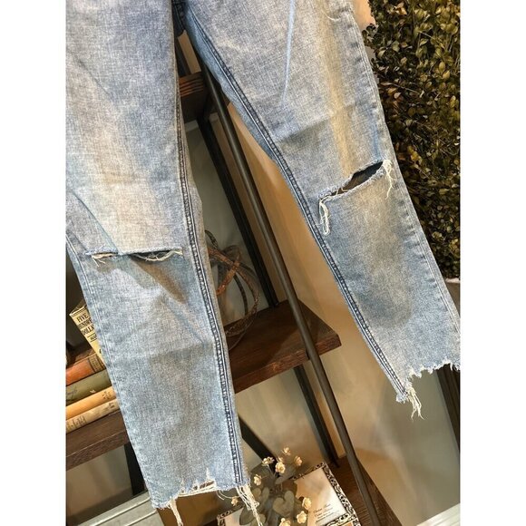 Rag & Bone Dre Low Rise Boyfriend Slim Straight Jeans Mendecino Womens Size 25 - Picture 9 of 13